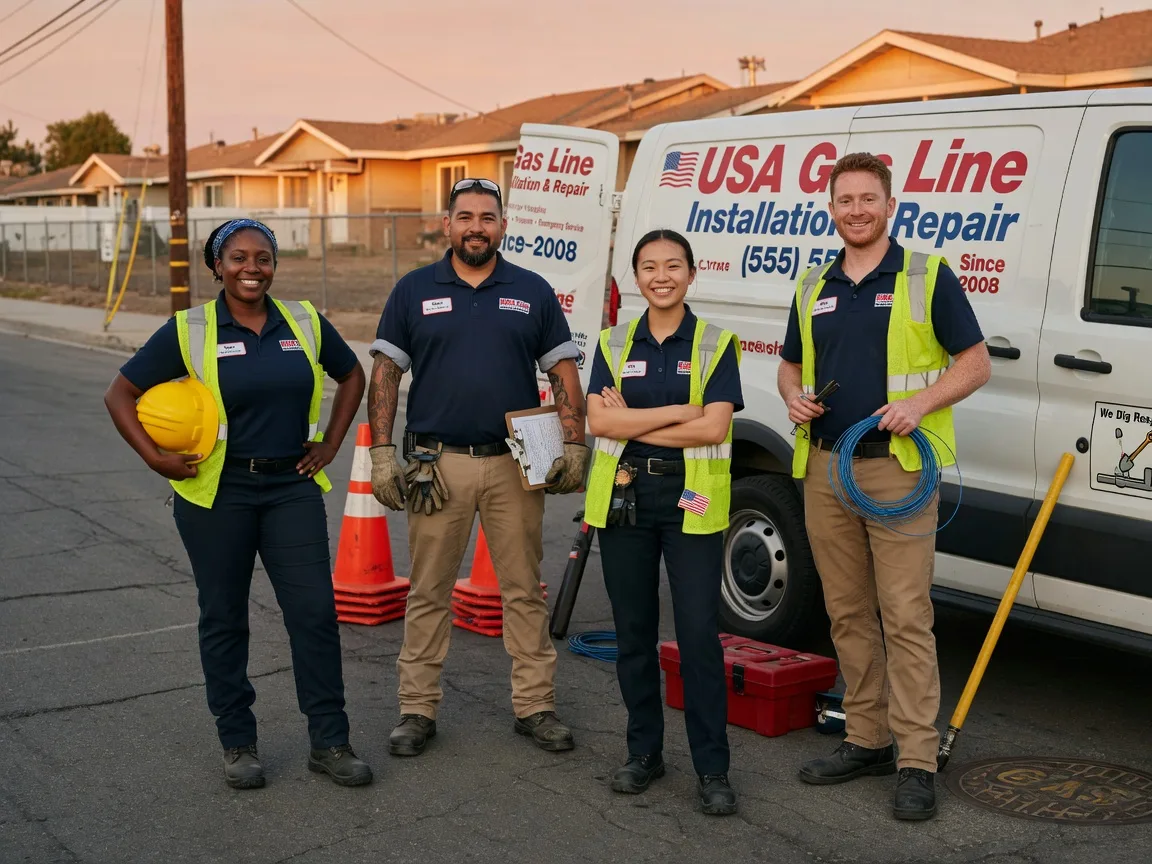 Gas Line Installation company in Metamora, OH